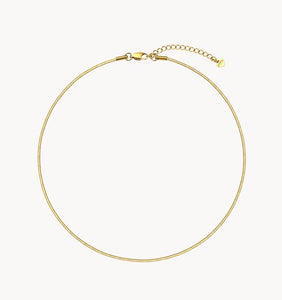 Classic Gold Snakechain Necklace