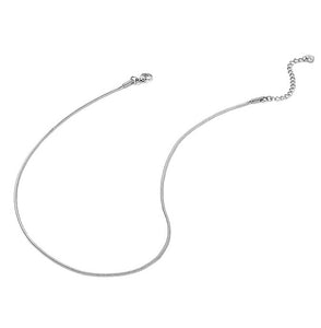 Classic Silver Snakechain Necklace