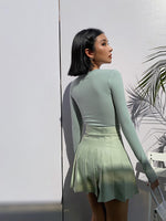 Load image into Gallery viewer, Classic Pleated Mini Tennis Skirt - Green
