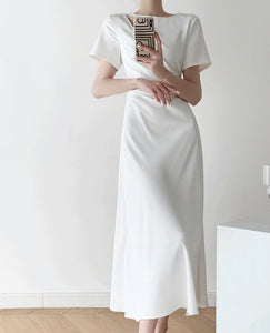 Astor Cutout Maxi Dress in White