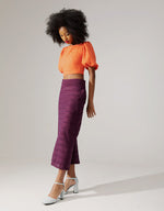 Load image into Gallery viewer, Gael Skirt - Mulberry
