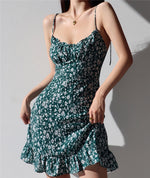 Load image into Gallery viewer, [Ready Stock] Danica Floral Tie Strap Cami Mini Dress
