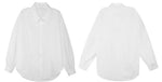 Load image into Gallery viewer, Capsule Oversized Dress Shirt in White
