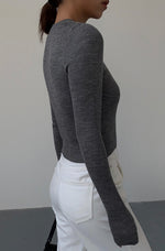 Load image into Gallery viewer, Fun &amp; Games Bustier Top in Grey
