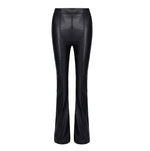 Load image into Gallery viewer, [Ready Stock] Alivia Leather Blend Flare Trousers
