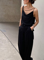 Load image into Gallery viewer, Asymmetric Strap Drape Camisole [2 Colours]
