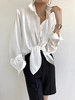 Load image into Gallery viewer, Oversized Classic Shirt- White
