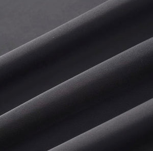 Jana Tailored Button Midi Dress - Black