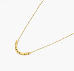 Load image into Gallery viewer, Gold Plated Cube Chain Necklace
