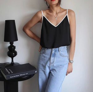 Contrast V Camisole Top