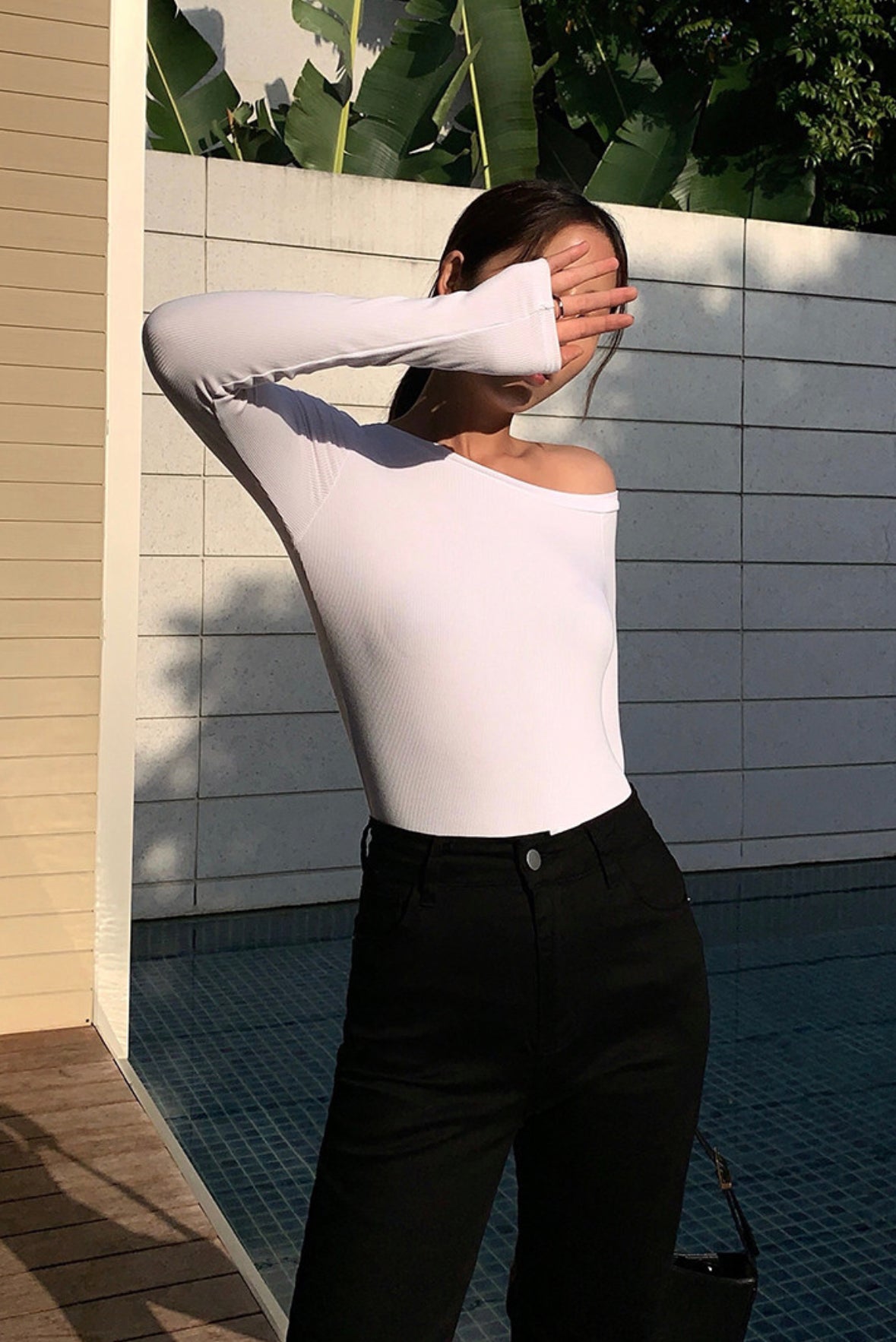 A New Start Off Shoulder Top in White