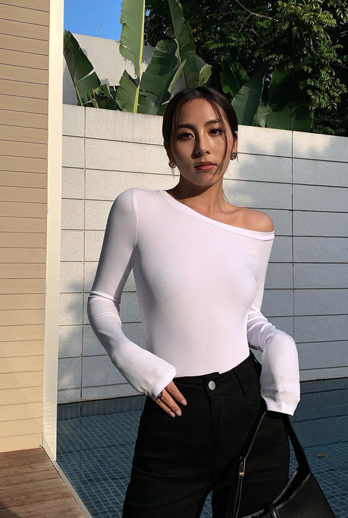 A New Start Off Shoulder Top in White