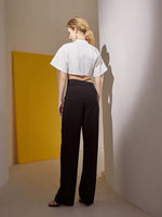 Load image into Gallery viewer, Leigh Cutout Tailored Trousers- Black
