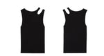 Load image into Gallery viewer, Creator Cutout Tank Top in Black
