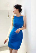 Load image into Gallery viewer, Nila Cami Mini Dress in Blue
