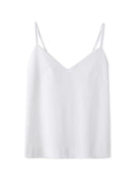 Load image into Gallery viewer, V Panel Camisole Top in White
