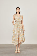 Load image into Gallery viewer, Floral Midi Sun Dress in Print
