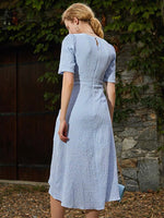 Load image into Gallery viewer, Jenn Gingham Cutout Summer Dress
