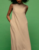 Load image into Gallery viewer, Isabel Mesh Dress- Walnut
