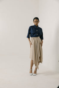 [Ready Stock] Zoe Skirt- Sand - XS